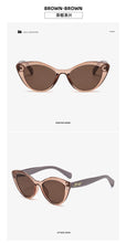 Load image into Gallery viewer, Cat eye shapes women's sunglasses