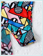 Load image into Gallery viewer, 3-Piece Floral Print Knot Front Bikinis