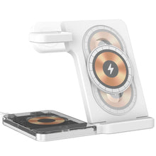 Load image into Gallery viewer, Magnetic Wireless Charging Stand for iPhone 15/14/13/12, iWatch Ultra/8/7/6/5, AirPods 3/2/Pro, Samsung