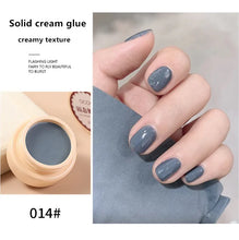 Load image into Gallery viewer, Creamy Gel Solid Nails Gel Polish