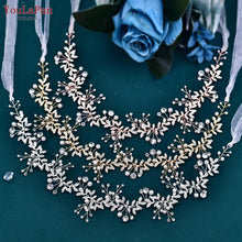 Load image into Gallery viewer, Rhinestone Wedding Dress Belt