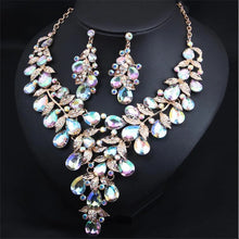 Load image into Gallery viewer, Exaggerated Rhinestone Jewelry Set