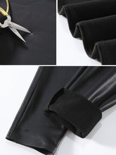Load image into Gallery viewer, Matte Leather Leggings