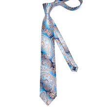 Load image into Gallery viewer, Men's Luxury Floral Neckties with Pocket Square and Cuff-links