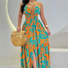 Load image into Gallery viewer, Floral Print Long Dress