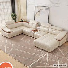 Load image into Gallery viewer, Elegant Leather Sectional Sofa Sets