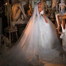 Load image into Gallery viewer, Sexy Exquisite Sparkly Crystal Wedding Gown