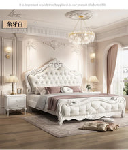 Load image into Gallery viewer, European Double Luxury Aesthetic Princess Bed