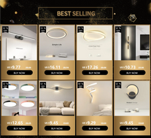 Load image into Gallery viewer, LED Wall Lamp Modern Minimalist Strip Wall Decor Lights