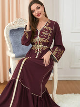 Load image into Gallery viewer, Dubai Luxury Caftan Abaya