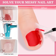 Load image into Gallery viewer, 2-Pcs Peel Off Latex Nail Polish Liquid Set With Tweezer
