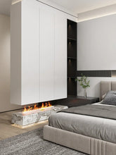 Load image into Gallery viewer, Smart Home 3D Atomized Fireplace with LED Colorful Flame