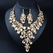 Load image into Gallery viewer, Exaggerated Rhinestone Jewelry Set