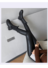Load image into Gallery viewer, Matte Leather Leggings