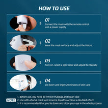 Load image into Gallery viewer, 7 Color LED Facial Mask Light Photon Therapy
