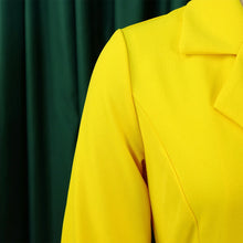 Load image into Gallery viewer, Notched Collar Full Sleeve Sashes Pleated Dress