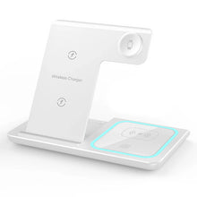 Load image into Gallery viewer, Magnetic Wireless Charging Stand for iPhone 15/14/13/12, iWatch Ultra/8/7/6/5, AirPods 3/2/Pro, Samsung