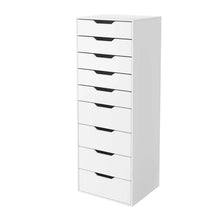 Load image into Gallery viewer, White 7-Drawer Storage Cabinet