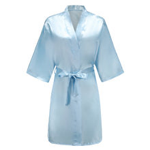 Load image into Gallery viewer, Light Blue Bridesmaid Robes