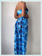 Load image into Gallery viewer, 3-Piece Floral Print Knot Front Bikinis