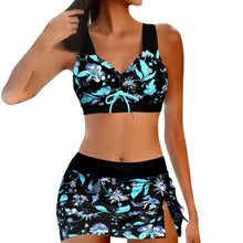 Load image into Gallery viewer, Floral Printed Backless Swimsuits