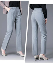 Load image into Gallery viewer, Elegant Slim Fit Office Suit Pants