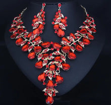 Load image into Gallery viewer, Exaggerated Rhinestone Jewelry Set
