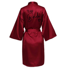 Load image into Gallery viewer, Wedding Party Team Bride Robe