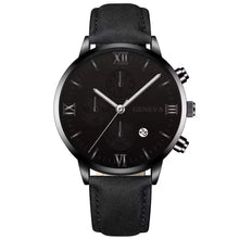 Load image into Gallery viewer, Black Quartz Men's Watch