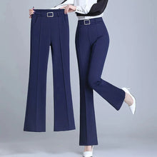 Load image into Gallery viewer, Elegant Bell-bottom Trousers