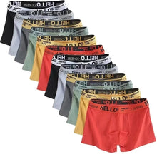 Load image into Gallery viewer, 10Pcs/Men's Hello Cotton Underwear