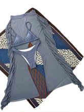 Load image into Gallery viewer, 3-Piece Floral Print Knot Front Bikinis