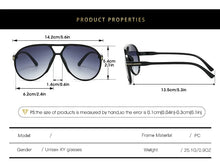 Load image into Gallery viewer, Retro Large Pilot Sunglasses