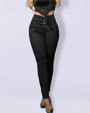 Load image into Gallery viewer, Casual High Waist Skinny Jeans