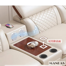 Load image into Gallery viewer, Premium Italian Genuine Leather Sofa Set