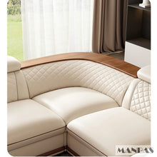 Load image into Gallery viewer, Premium Italian Genuine Leather Sofa Set