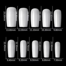 Load image into Gallery viewer, 500pcs Natural Tips Nails Extension
