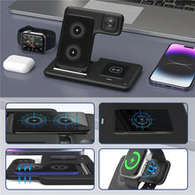 Load image into Gallery viewer, 3 In 1 Wireless Charger Stand Pad For iPhone
