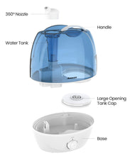 Load image into Gallery viewer, 2.6L Quiet Ultrasonic Aroma care Cool Mist Air Humidifier