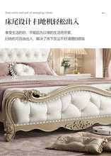 Load image into Gallery viewer, European Double Luxury Aesthetic Princess Bed