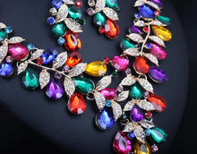 Load image into Gallery viewer, Exaggerated Rhinestone Jewelry Set