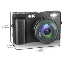 Load image into Gallery viewer, 4K Digital Camera