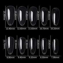 Load image into Gallery viewer, 500pcs Natural Tips Nails Extension