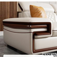 Load image into Gallery viewer, Premium Italian Genuine Leather Sofa Set