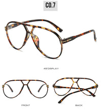 Load image into Gallery viewer, Retro Large Pilot Sunglasses