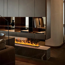 Load image into Gallery viewer, Smart Home 3D Atomized Fireplace with LED Colorful Flame