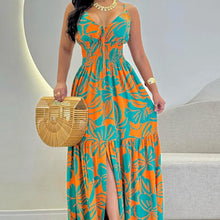 Load image into Gallery viewer, Floral Print Long Dress