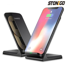 Load image into Gallery viewer, Magnetic Wireless Charging Stand for iPhone 15/14/13/12, iWatch Ultra/8/7/6/5, AirPods 3/2/Pro, Samsung