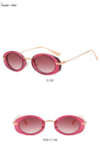 Load image into Gallery viewer, Retro Oval Sunglasses