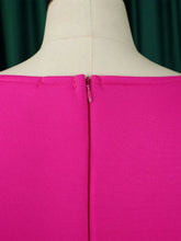 Load image into Gallery viewer, Short Sleeve Split bodycon ruffles midi prom Dress